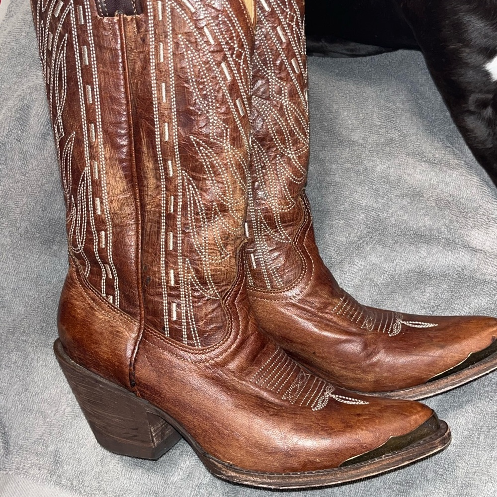 Idyllwind Brown Heeled Boots with Western Flair